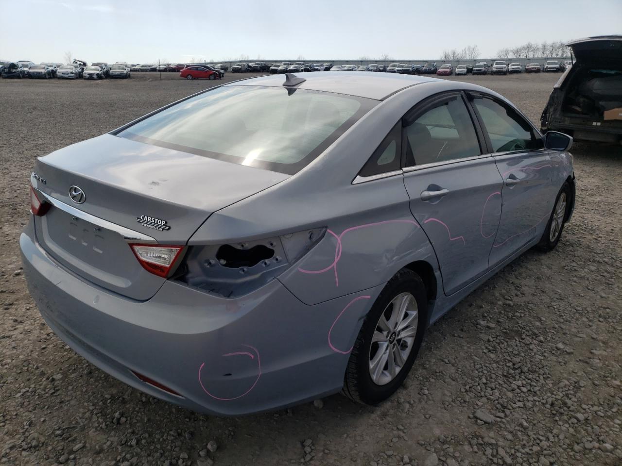 Photo 4 from auction – 2013 HYUNDAI SONATA GLS with VIN 5NPEB4AC2DH780334