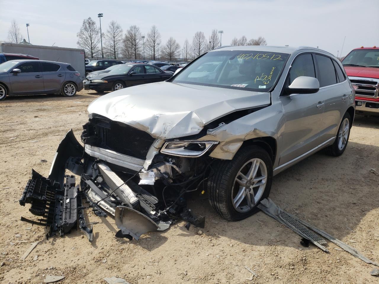 Photo 2 from auction – 2014 AUDI Q5 PREMIUM with VIN WA1LFAFP9EA082814
