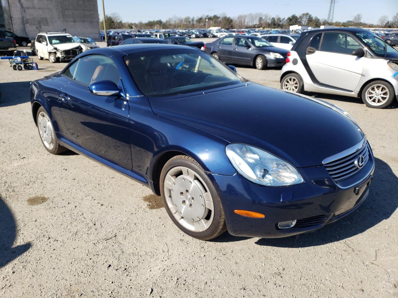 LEXUS SC 430 2002 с VIN JTHFN48Y220021348 - Фото с аукциона