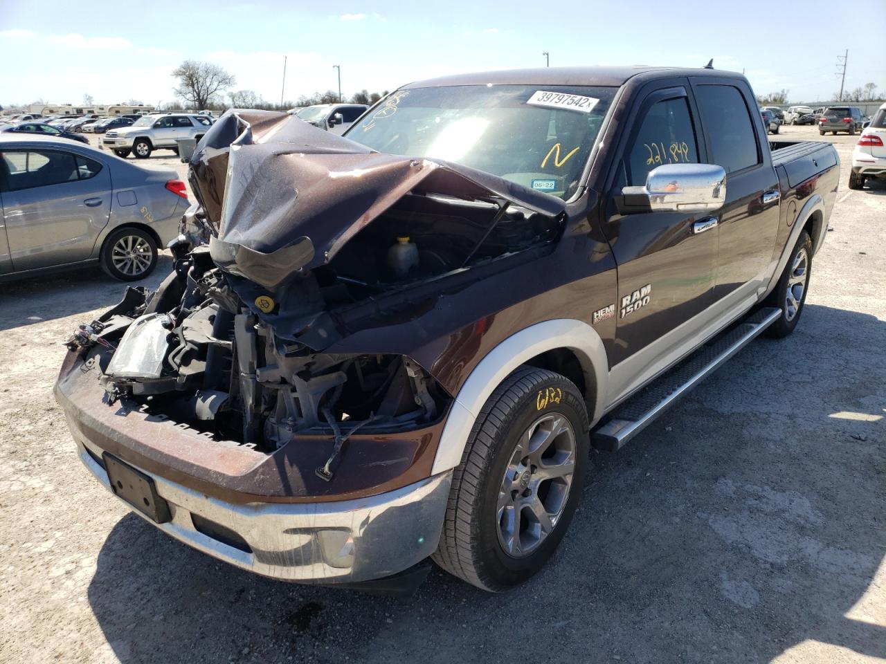 Photo 2 from auction – 2015 RAM 1500 LARAM with VIN 1C6RR6NT3FS729570