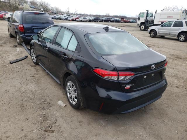 Photo 3 from auction – 2021 TOYOTA COROLLA LE with VIN 5YFEPMAE2MP191399