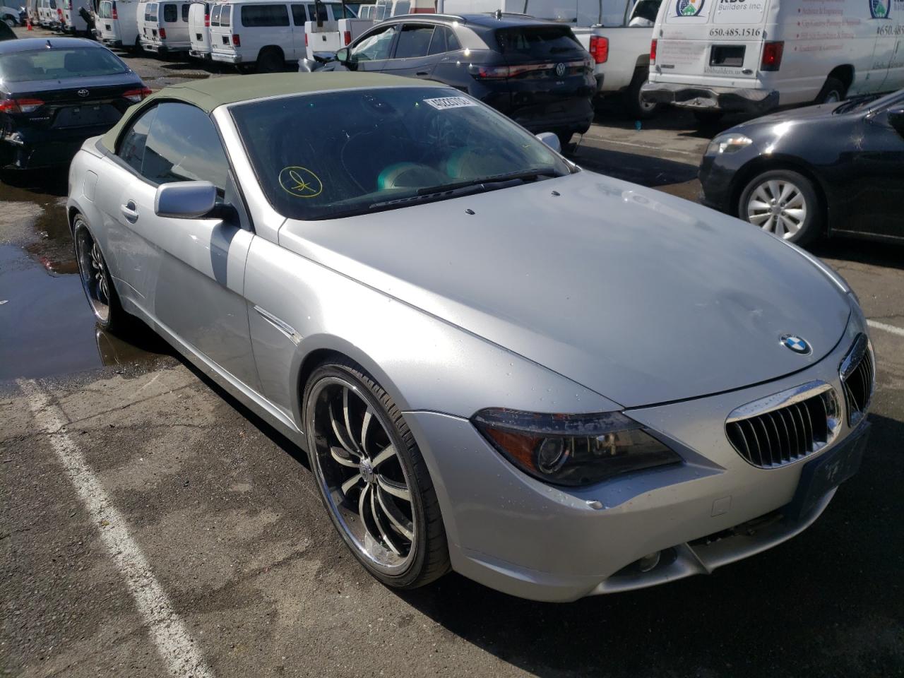 BMW 645 CI AUT 2004 with VIN WBAEK73494B321050 - Photo from auction
