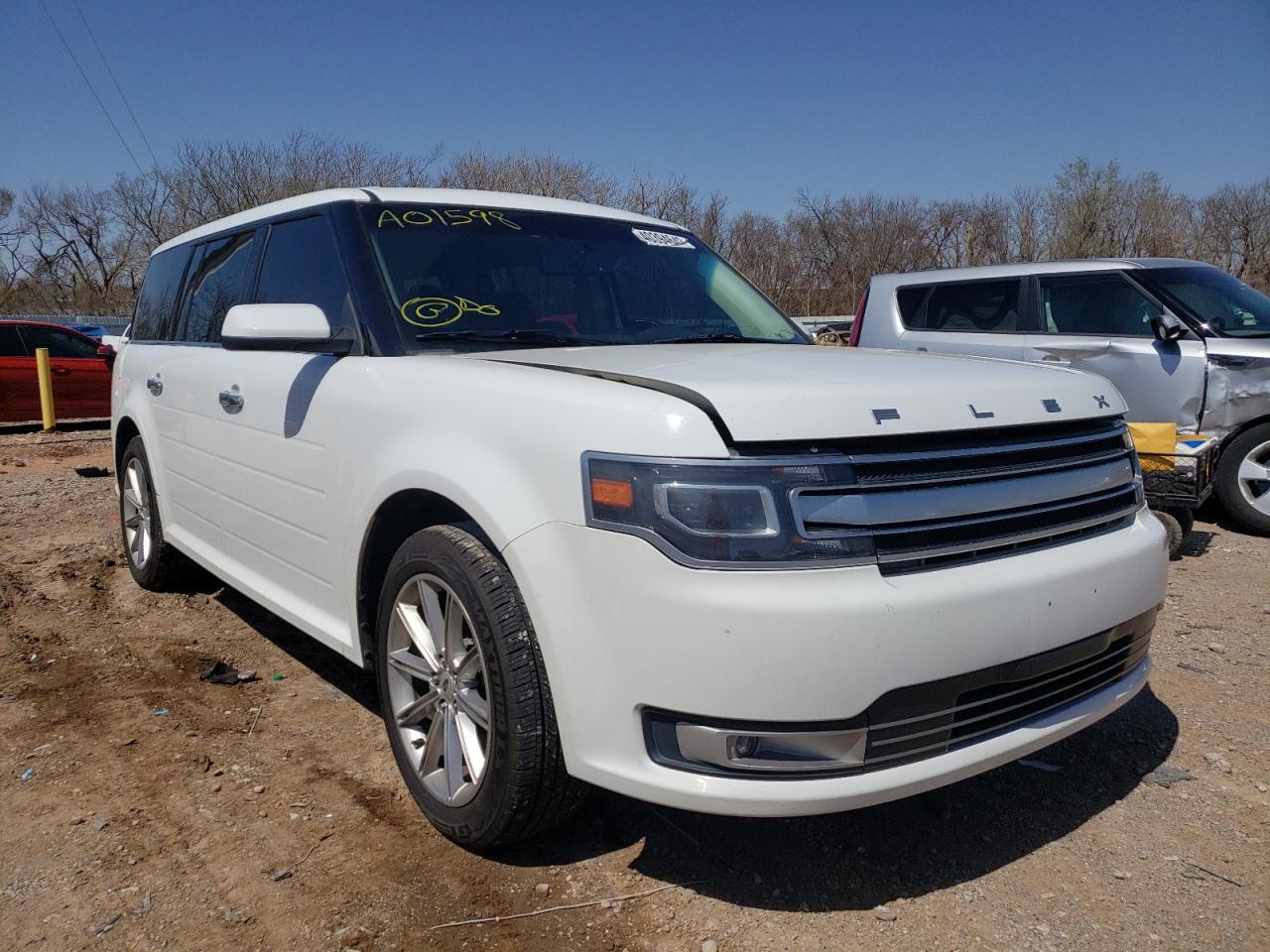 FORD FLEX LIMIT 2015 with VIN 2FMGK5D8XFBA01598 - Photo from auction