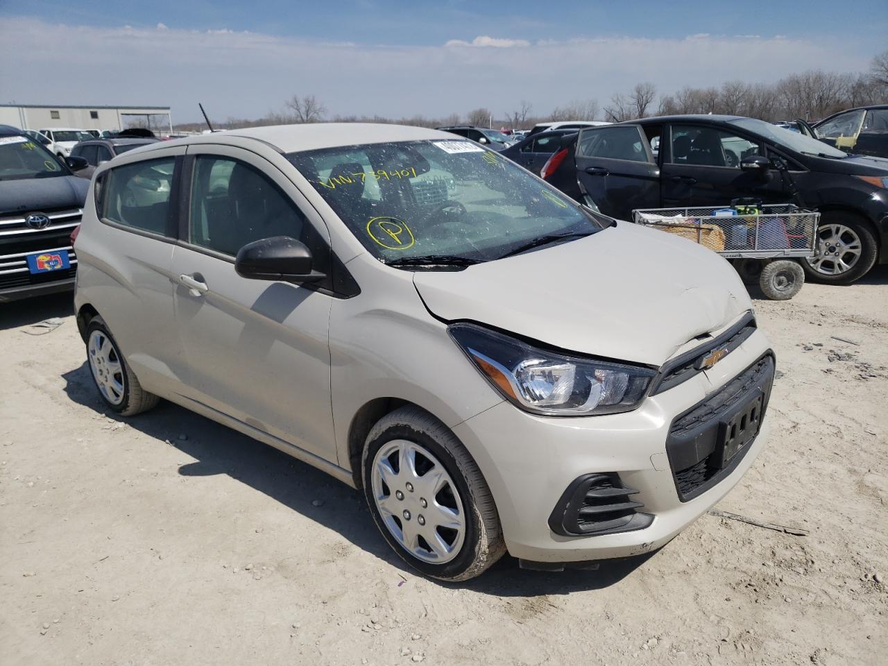 Photo 1 from auction – 2017 CHEVROLET SPARK LS with VIN KL8CB6SA4HC739407