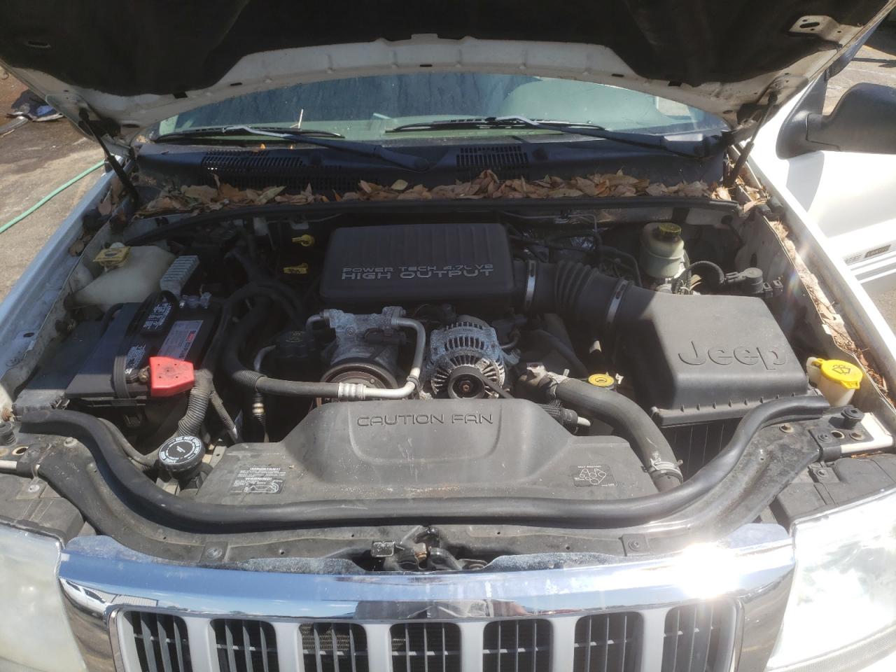 Photo 7 from auction – 2004 JEEP GRAND CHER with VIN 1J4GW58J64C356460