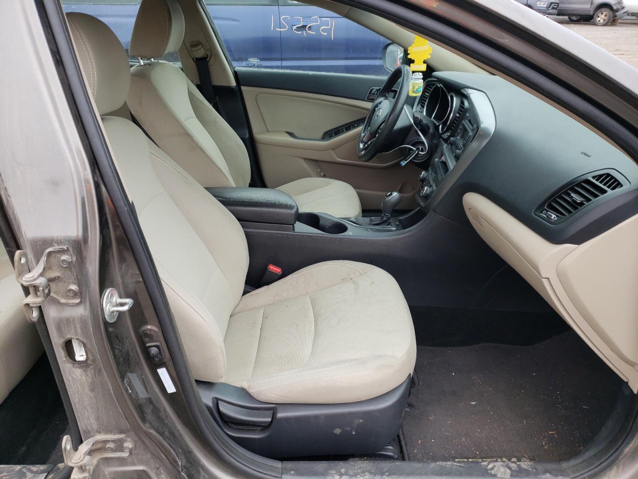 Photo 5 from auction – 2012 KIA OPTIMA LX with VIN 5XXGM4A7XCG065673