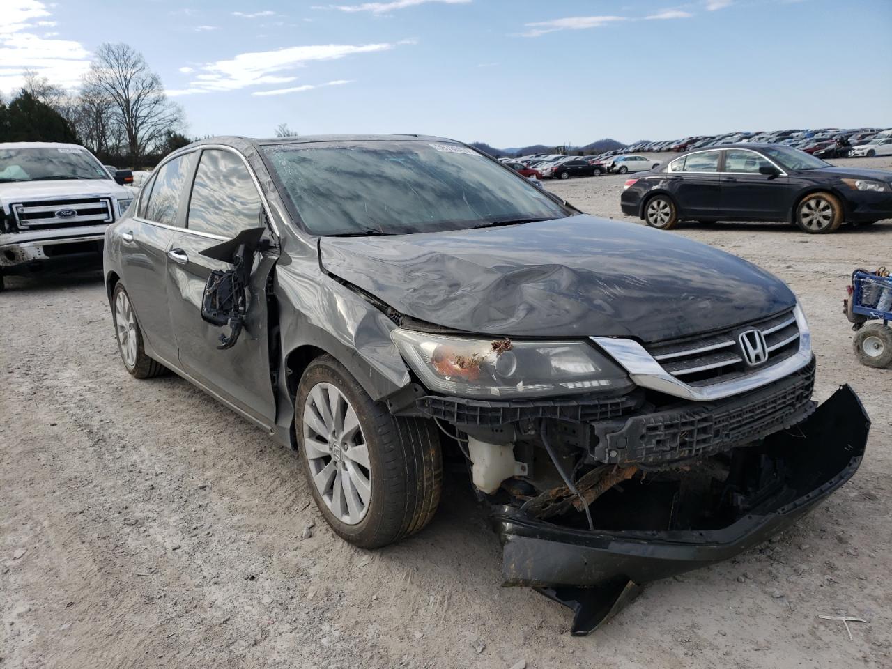 HONDA ACCORD EXL 2013 with VIN 1HGCR2F80DA189939 - Photo from auction