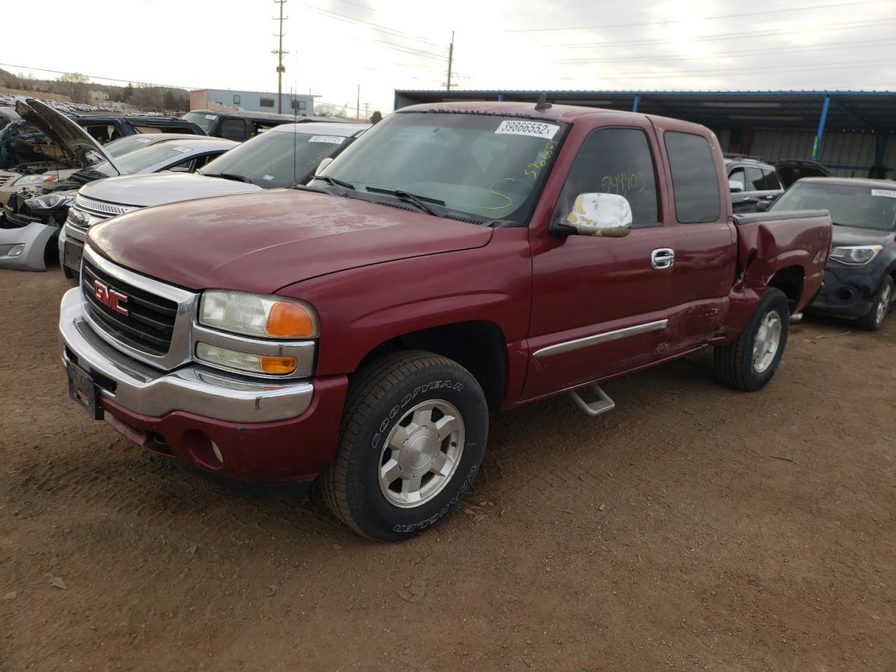 Photo 2 from auction – 2006 GMC NEW SIERRA with VIN 1GTEK19TX6Z207289