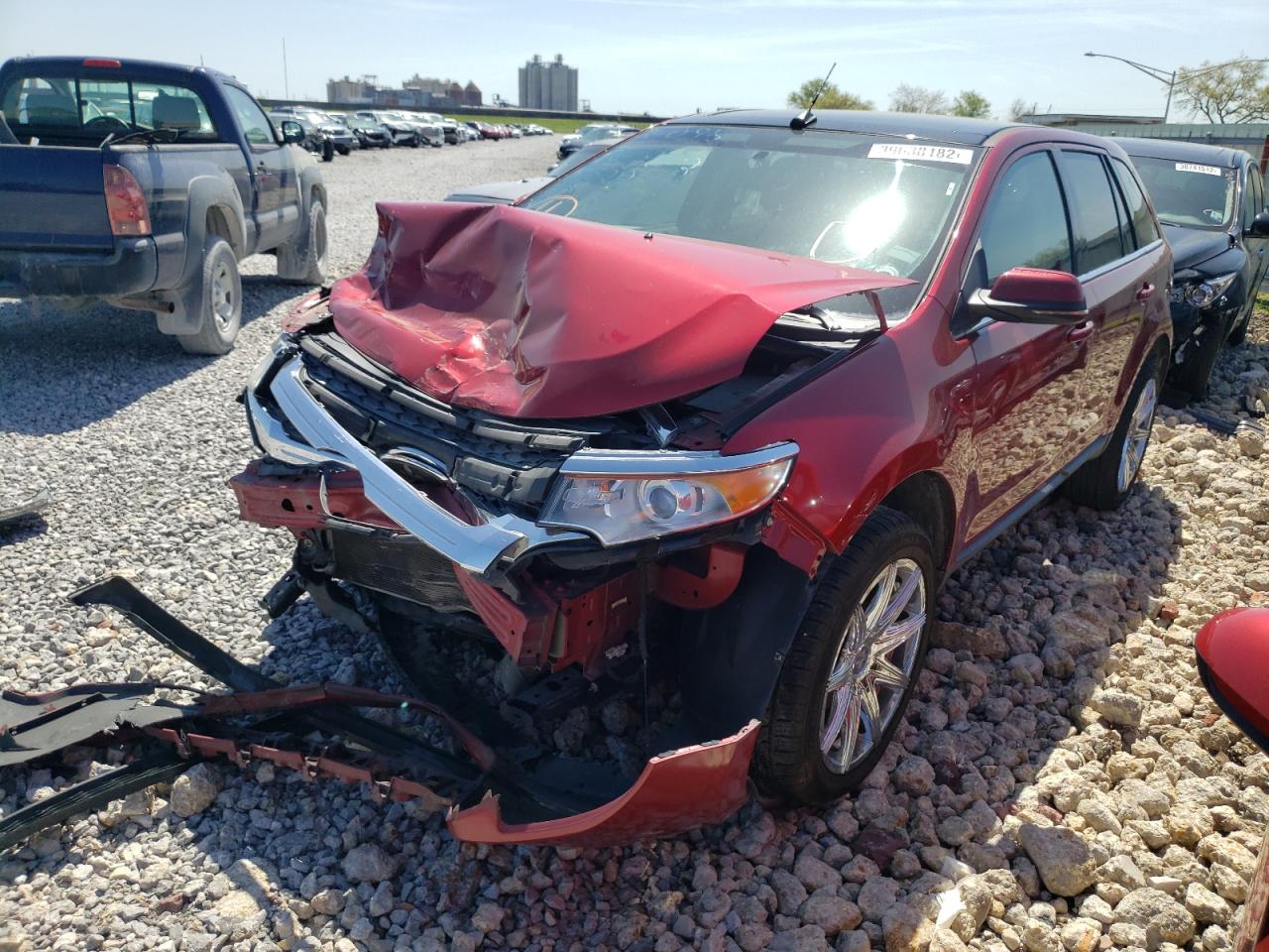 Photo 2 from auction – 2013 FORD EDGE LIMIT with VIN 2FMDK3KCXDBA48075