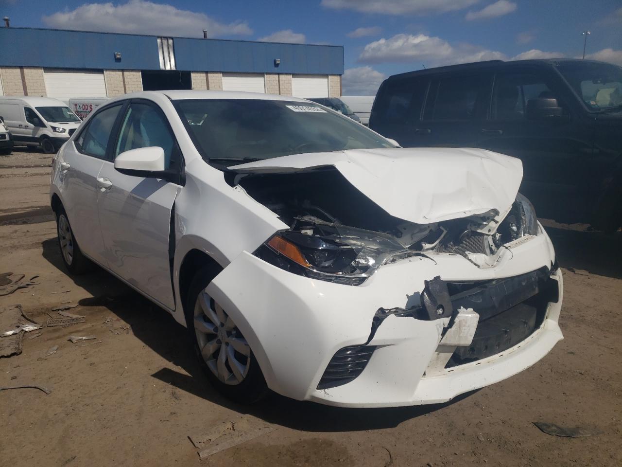 TOYOTA COROLLA L 2015 with VIN 2T1BURHE5FC234103 - Photo from auction
