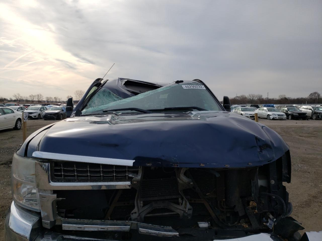 Photo 9 from auction – 2009 CHEVROLET SILVERADO with VIN 1GCHK63KX9F130729