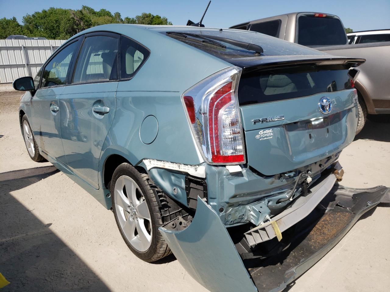 Photo 3 from auction – 2015 TOYOTA PRIUS with VIN JTDKN3DU8F1961599
