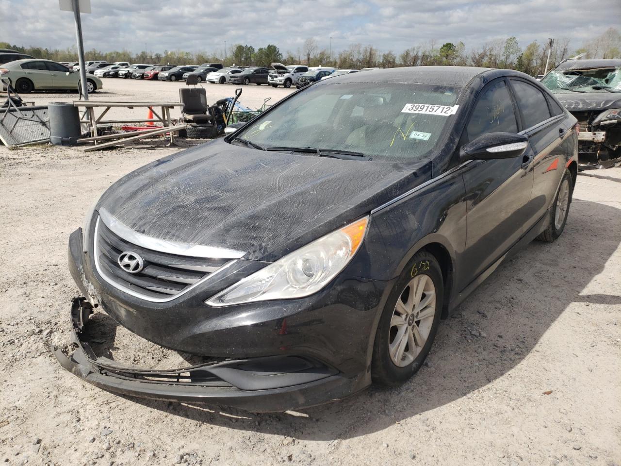 Photo 2 from auction – 2014 HYUNDAI SONATA GLS with VIN 5NPEB4AC8EH909159