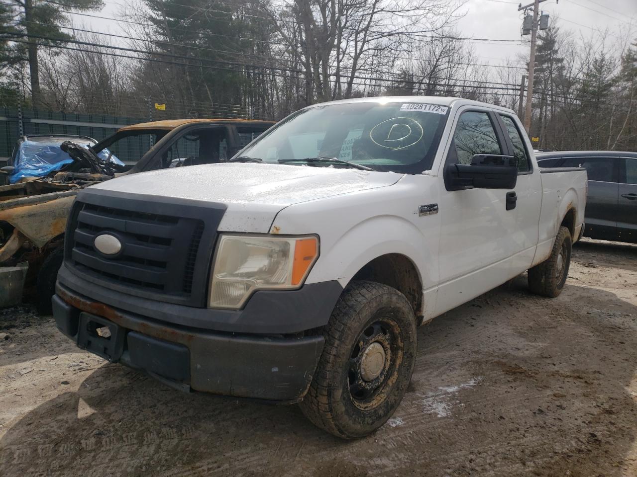 Photo 2 from auction – 2009 FORD F150 SUPER with VIN 1FTRX12W69FA36148