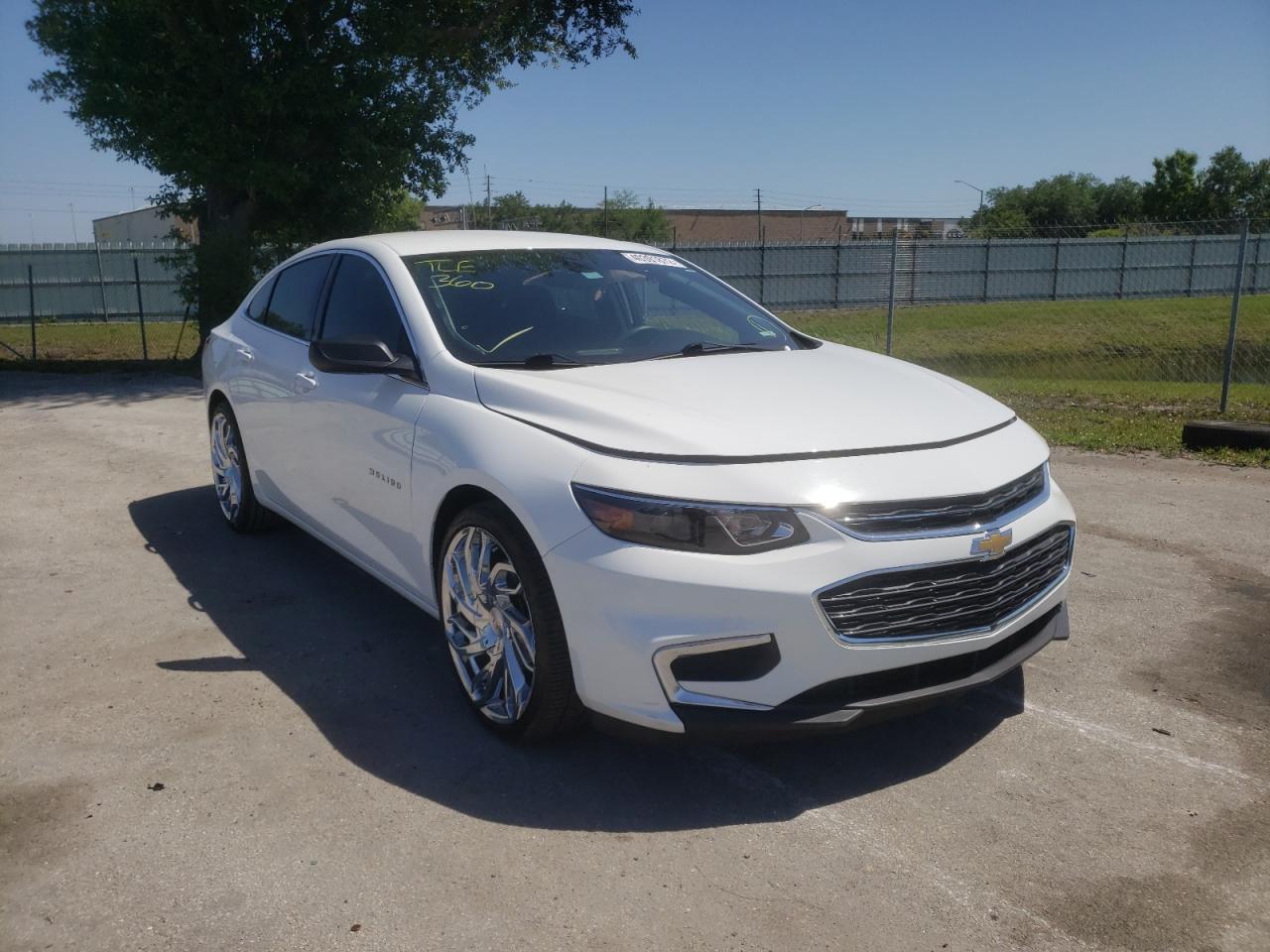 CHEVROLET MALIBU LS 2017 with VIN 1G1ZB5ST6HF288128 - Photo from auction