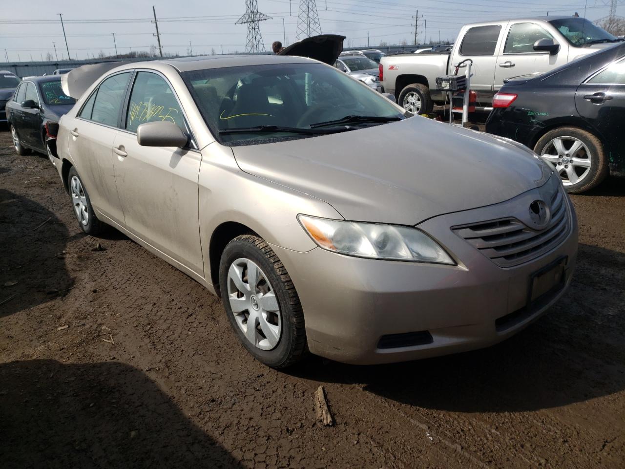 TOYOTA CAMRY CE 2008 with VIN 4T4BE46KX8R026489 - Photo from auction