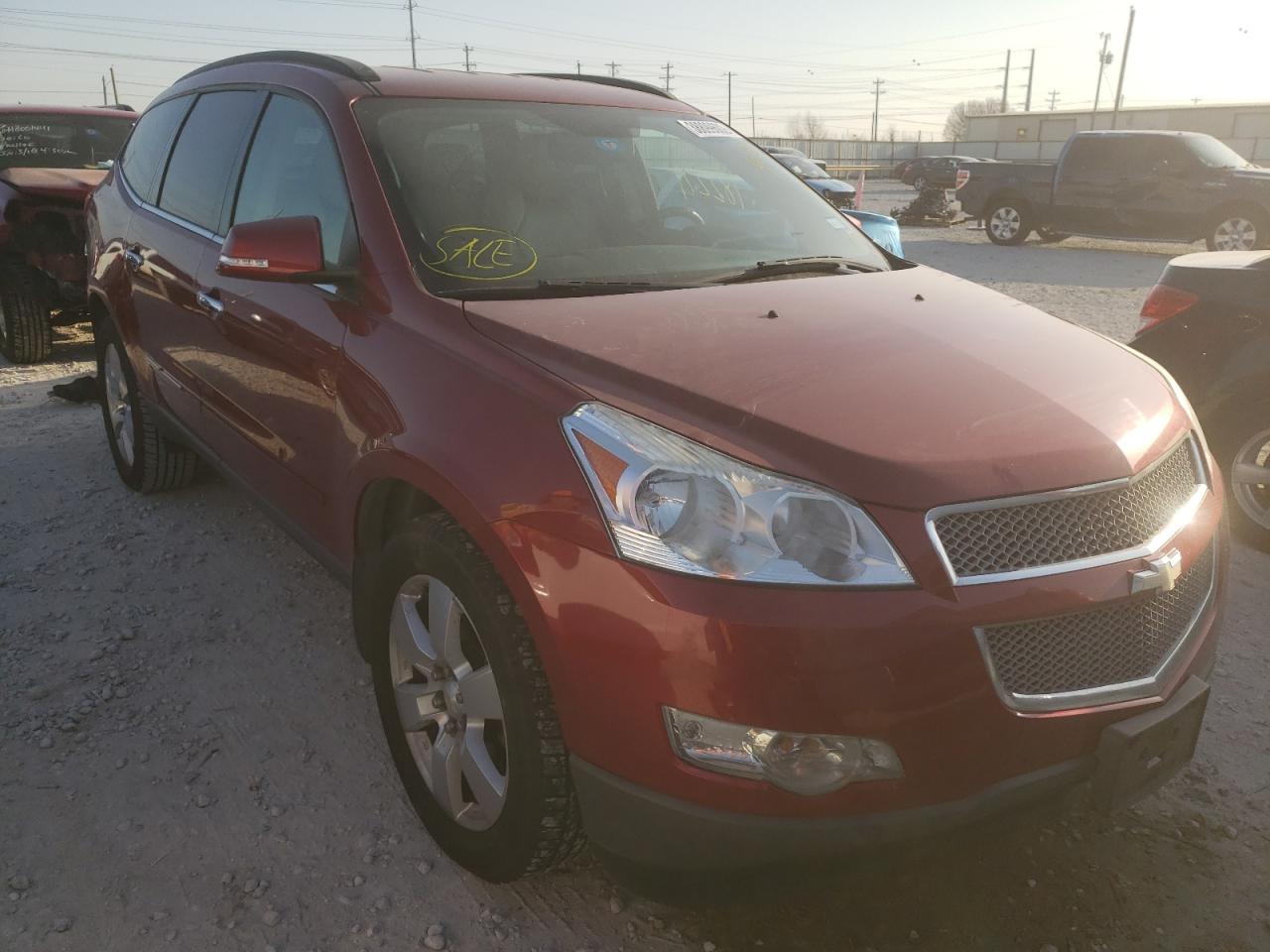 Photo 9 from auction – 2012 CHEVROLET TRAVERSE L with VIN 1GNKRLED4CJ391249