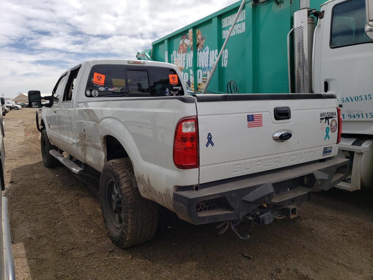 Photo 3 from auction – 2013 FORD F250 SUPER with VIN 1FT7W2BT5DEA62504