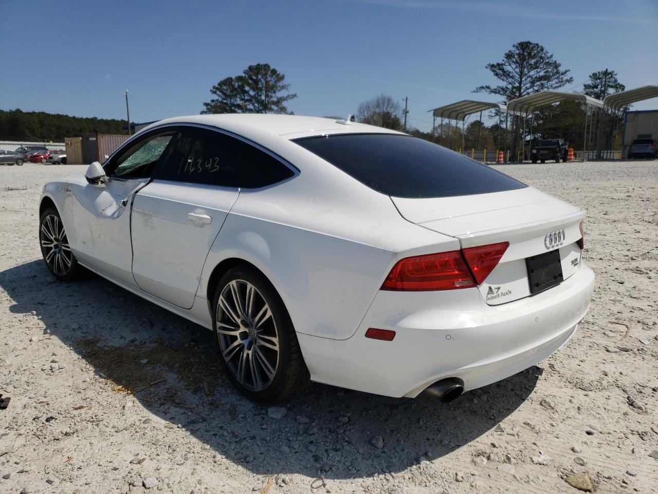 Photo 3 from auction – 2012 AUDI A7 PRESTIG with VIN WAUSGAFC3CN003801