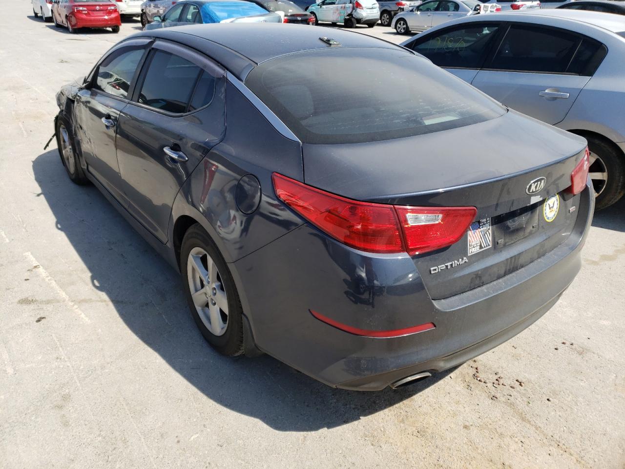 Photo 3 from auction – 2015 KIA OPTIMA LX with VIN KNAGM4A79F5557679