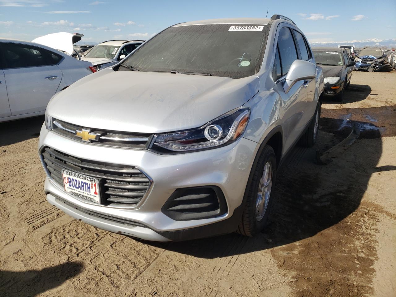 Photo 2 from auction – 2018 CHEVROLET TRAX 1LT with VIN KL7CJPSB1JB568634