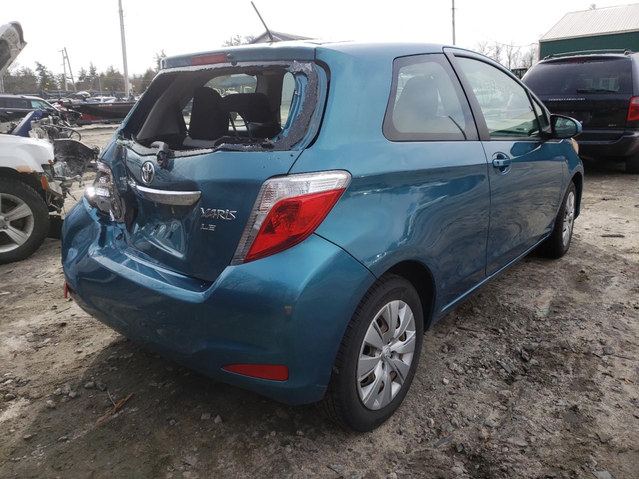 Photo 4 from auction – 2012 TOYOTA YARIS with VIN JTDJTUD33CD502019