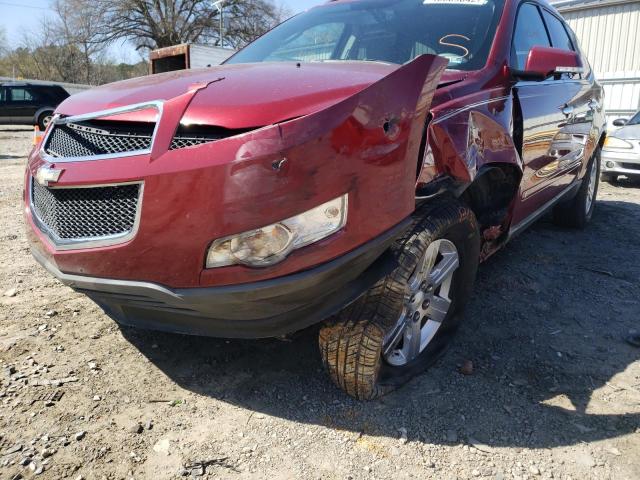 Photo 9 from auction – 2010 CHEVROLET TRAVERSE L with VIN 1GNLRFED1AS150536