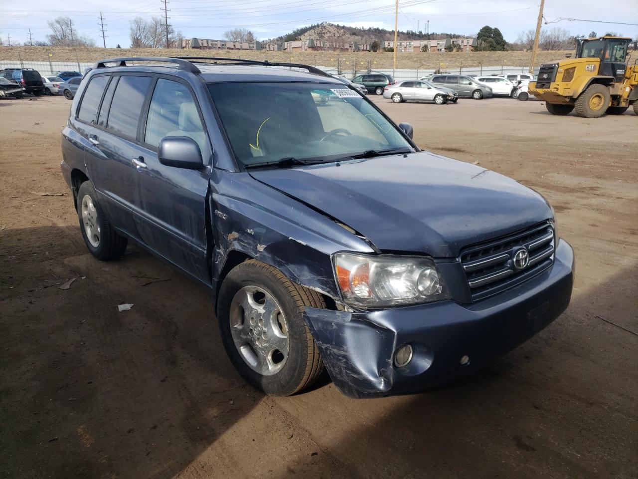 TOYOTA HIGHLANDER 2006 مع رقم تعريف المركبة JTEEP21A760182904 - صورة من المزاد
