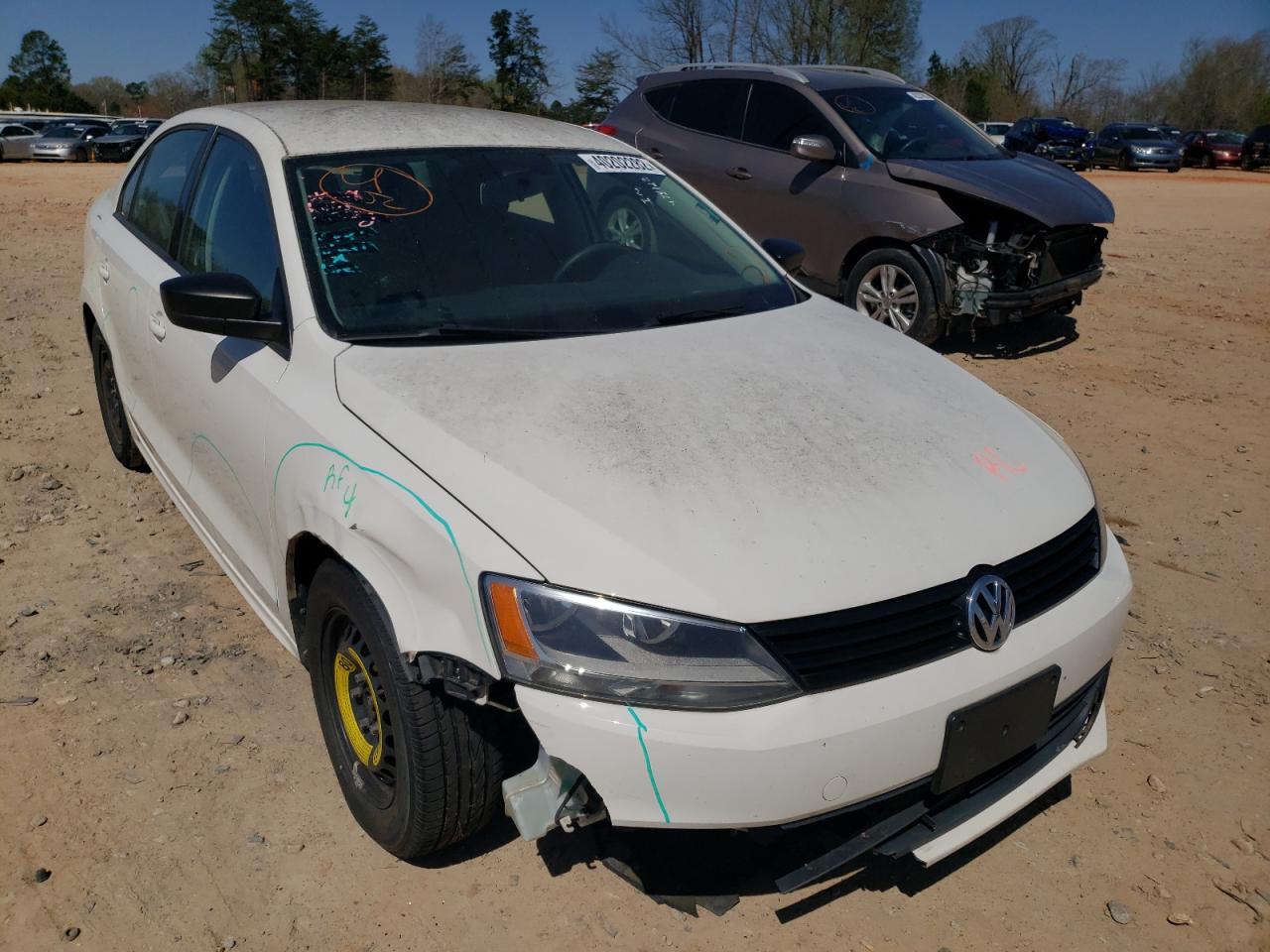 VOLKSWAGEN JETTA BASE 2013 with VIN 3VW2K7AJ7DM309645 - Photo from auction