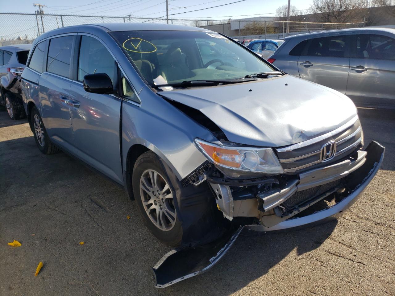 HONDA ODYSSEY EX 2012 with VIN 5FNRL5H47CB072127 - Photo from auction