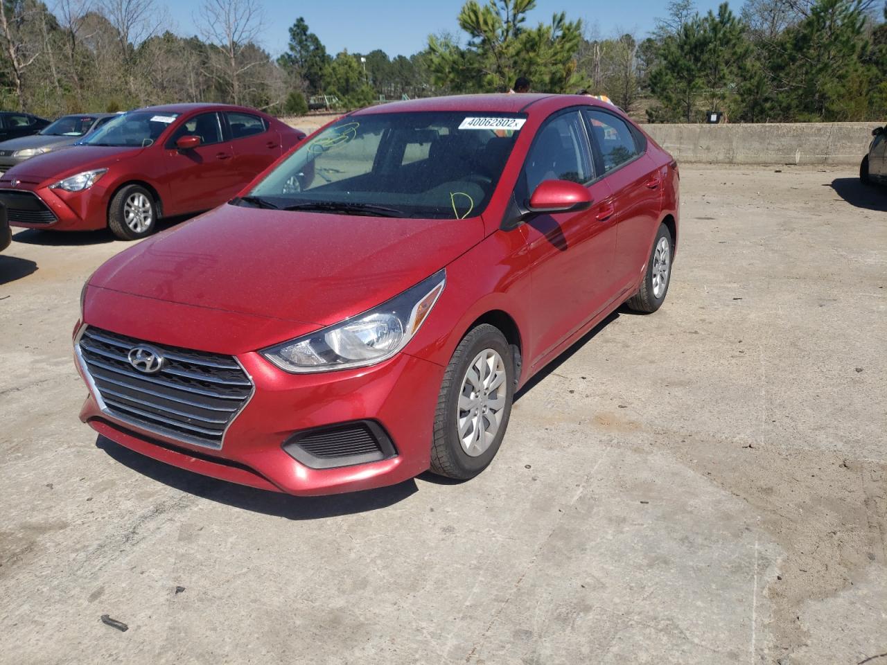 Photo 2 from auction – 2020 HYUNDAI ACCENT SE with VIN 3KPC24A64LE109834