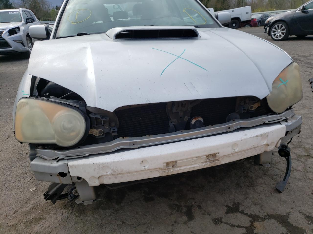 Photo 9 from auction – 2004 SUBARU IMPREZA WR with VIN JF1GG29634H807218