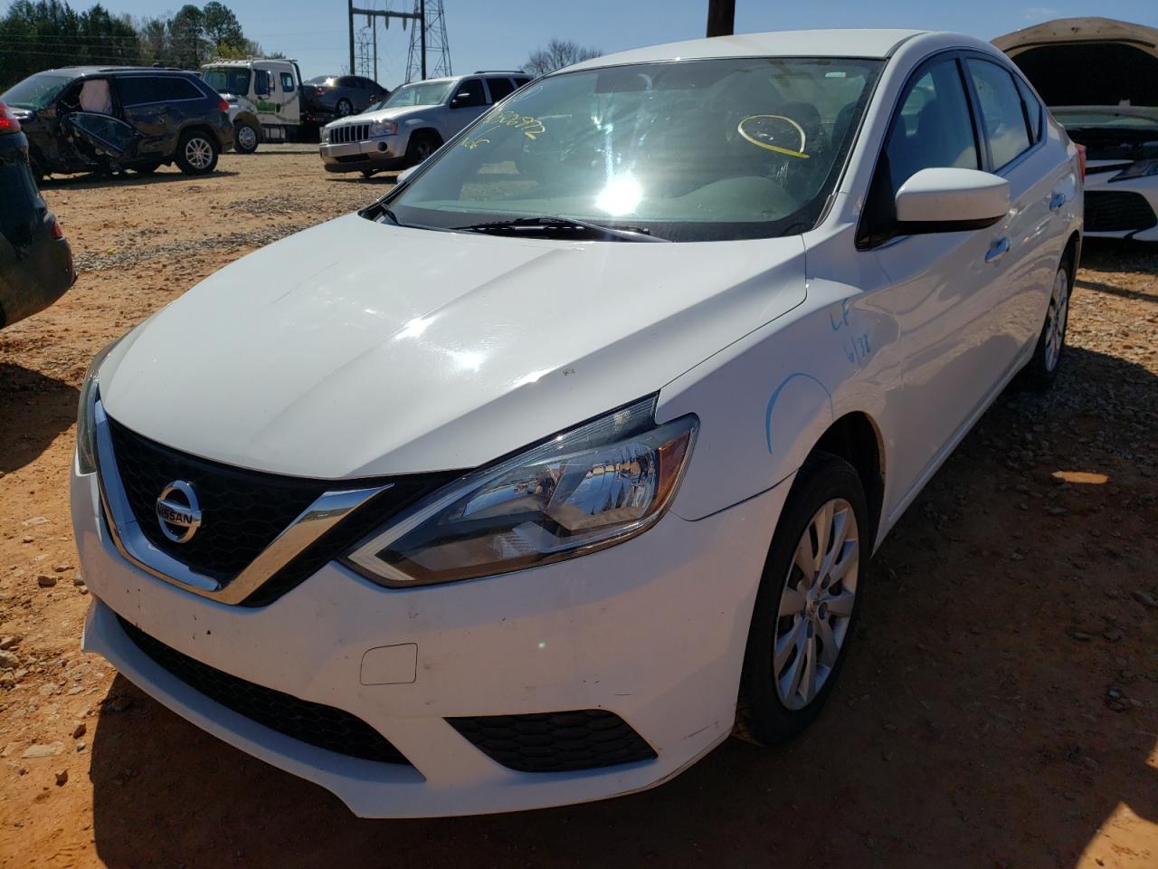 Photo 2 from auction – 2016 NISSAN SENTRA S with VIN 3N1AB7AP6GY278049