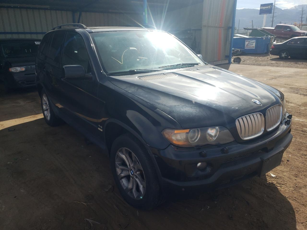 BMW X5 4.4I 2006 with VIN 5UXFB53566LV20587 - Photo from auction