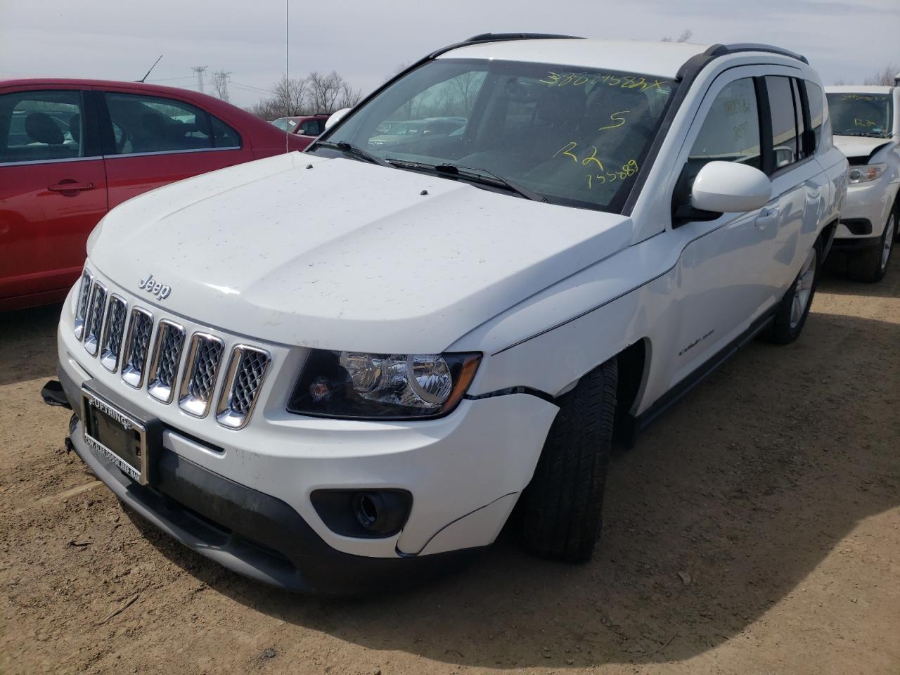 Photo 2 from auction – 2016 JEEP COMPASS SP with VIN 1C4NJDEB1GD755889