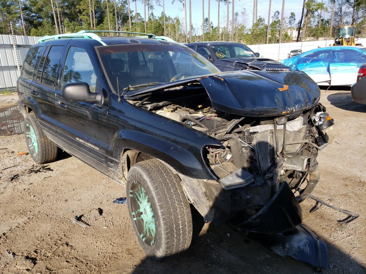 JEEP GRAND CHER 2002 with VIN 1J4GX58N22C127044 - Photo from auction