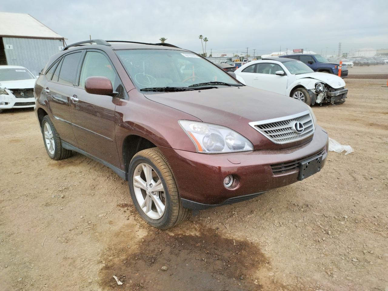 LEXUS RX 400H 2008 with VIN JTJHW31U282045894 - Photo from auction