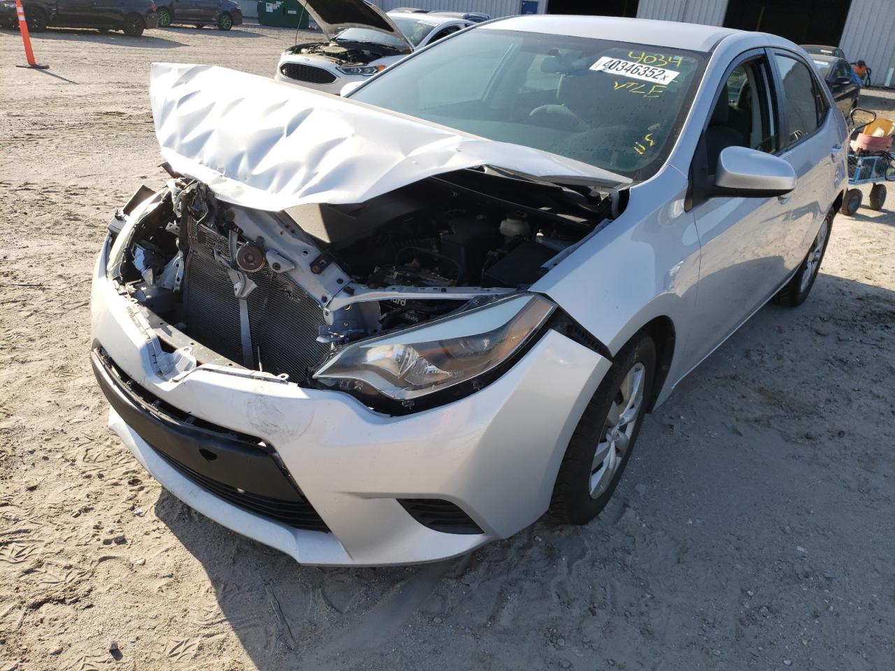 Photo 2 from auction – 2014 TOYOTA COROLLA L with VIN 2T1BURHE6EC019005