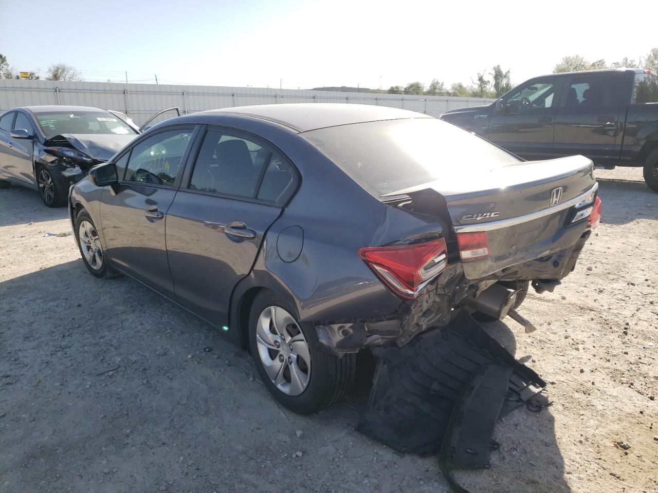 Photo 3 from auction – 2014 HONDA CIVIC LX with VIN 19XFB2F52EE007193