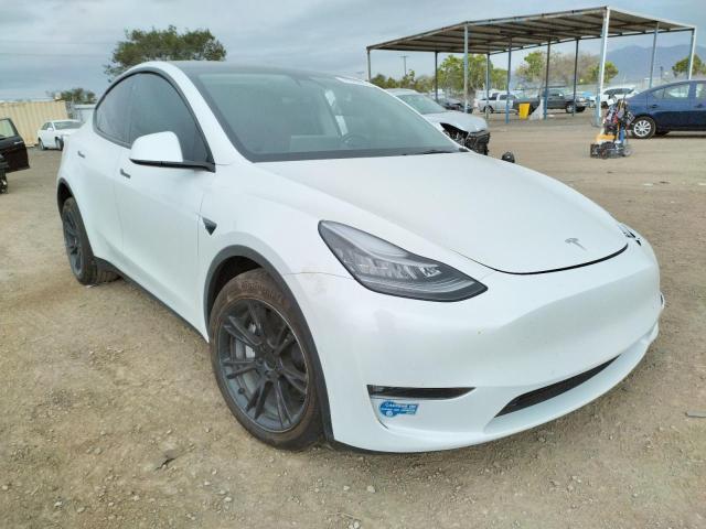 TESLA MODEL Y 2021 with VIN 5YJYGAEE6MF200638 - Photo from auction