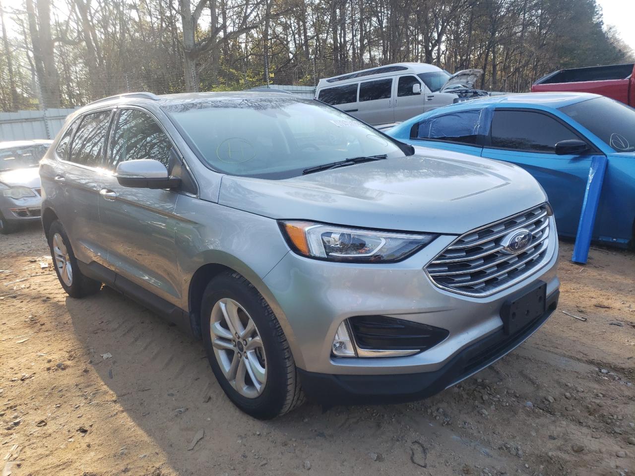 FORD EDGE SEL 2020 with VIN 2FMPK3J92LBA45222 - Photo from auction