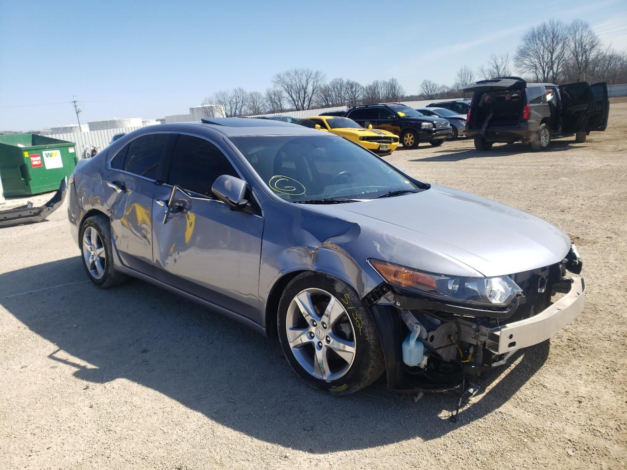 ACURA TSX 2012 with VIN JH4CU2F47CC019363 - Photo from auction