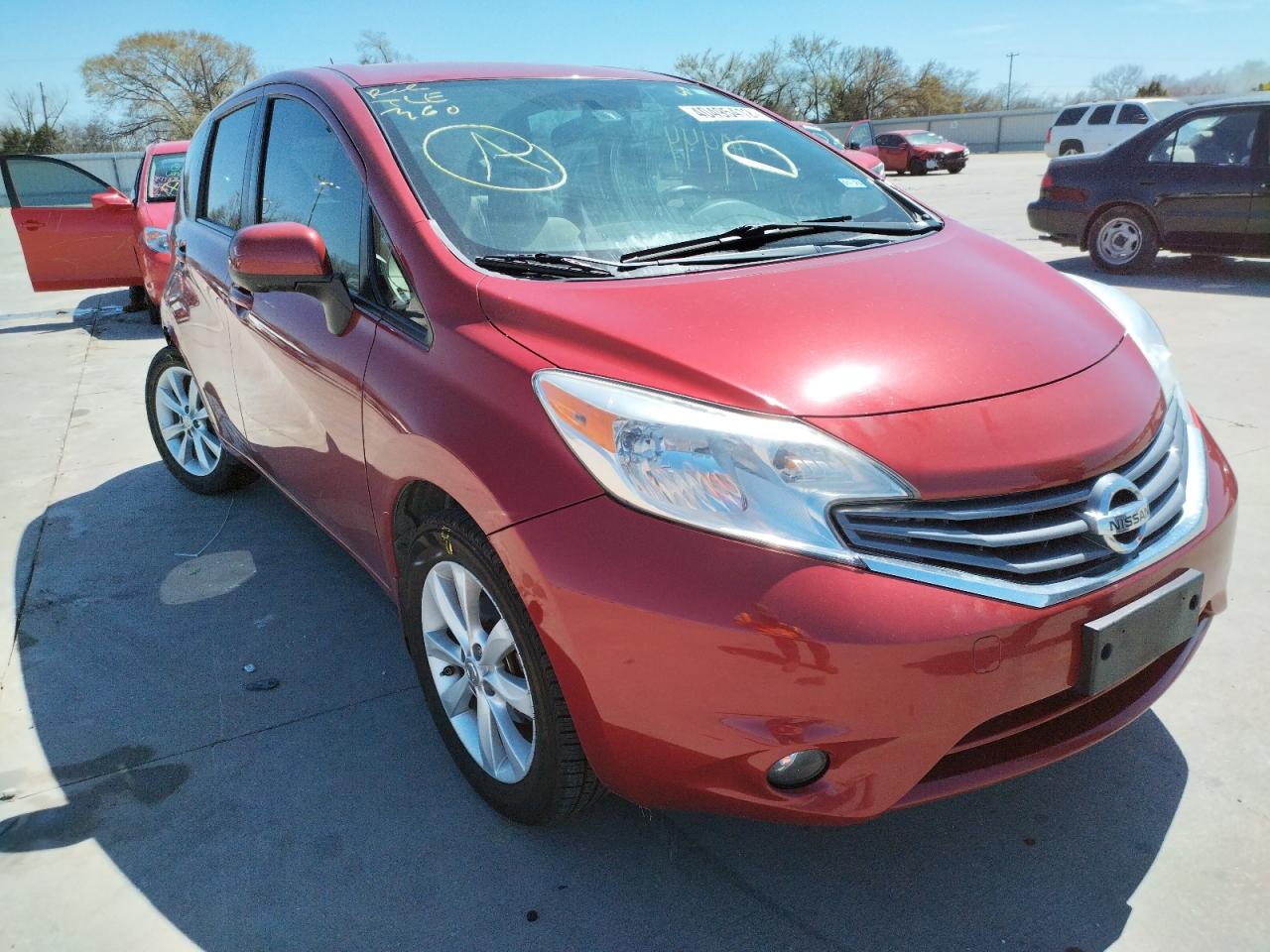 NISSAN VERSA 2014 with VIN 3N1CE2CP8EL381726 - Photo from auction