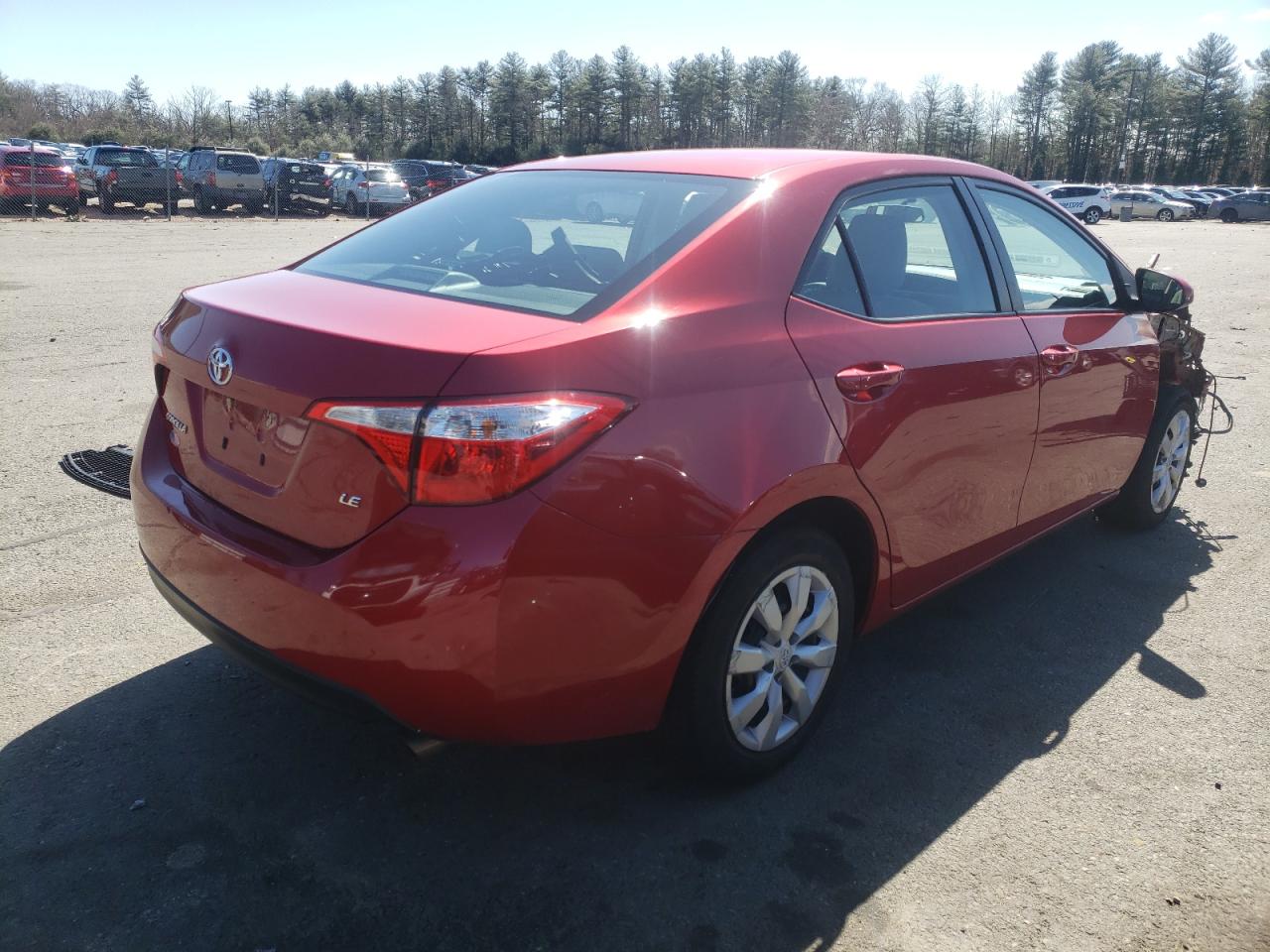 Photo 4 from auction – 2016 TOYOTA COROLLA with VIN 2T1BURHE0GC727317