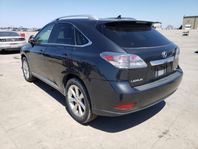 Photo 3 from auction – 2010 LEXUS RX 350 with VIN JTJZK1BA5A2403682