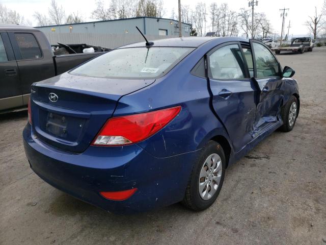 Photo 4 from auction – 2017 HYUNDAI ACCENT SE with VIN KMHCT4AE2HU216275