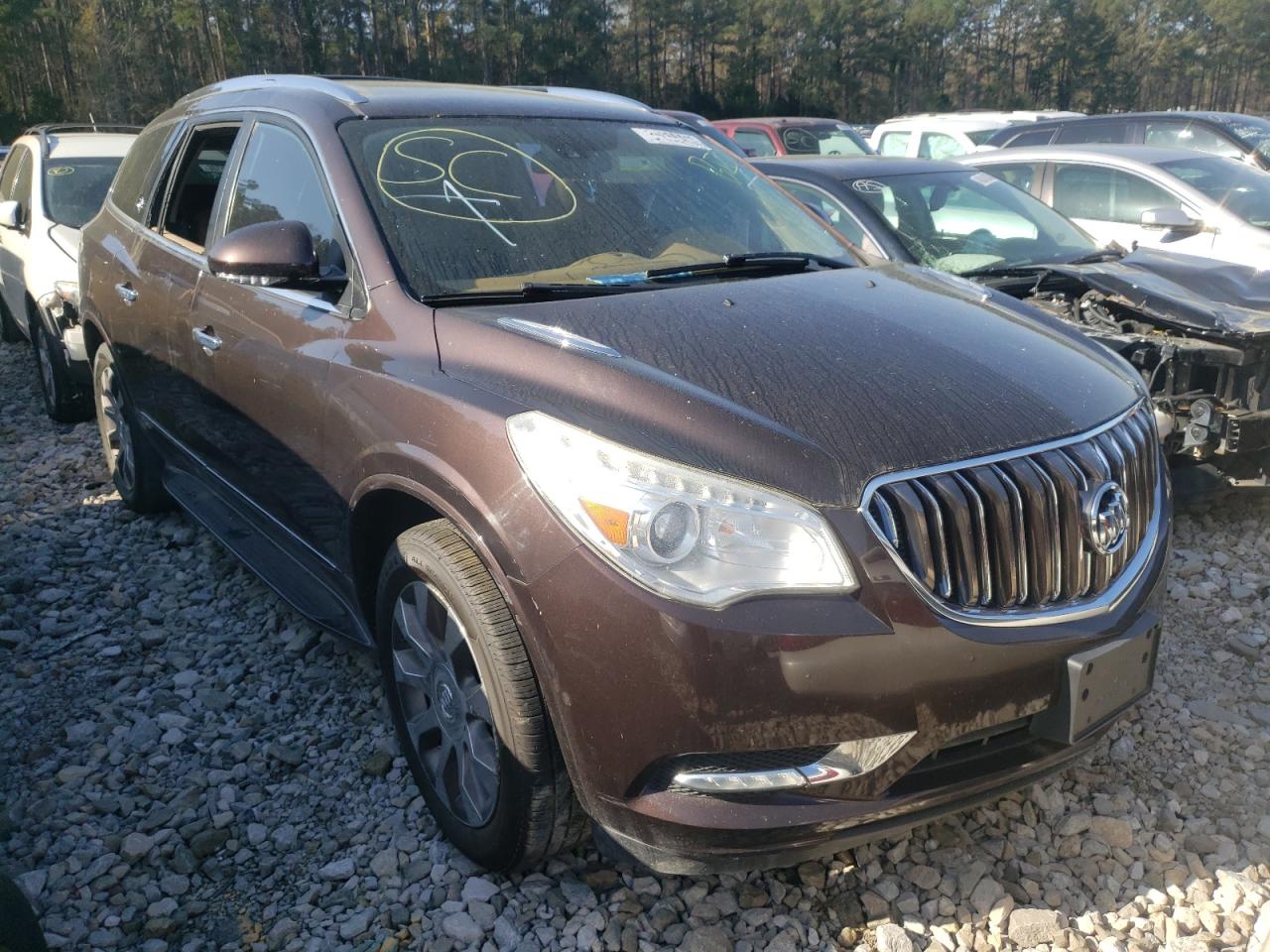 BUICK ENCLAVE 2016 with VIN 5GAKRCKDXGJ114769 - Photo from auction