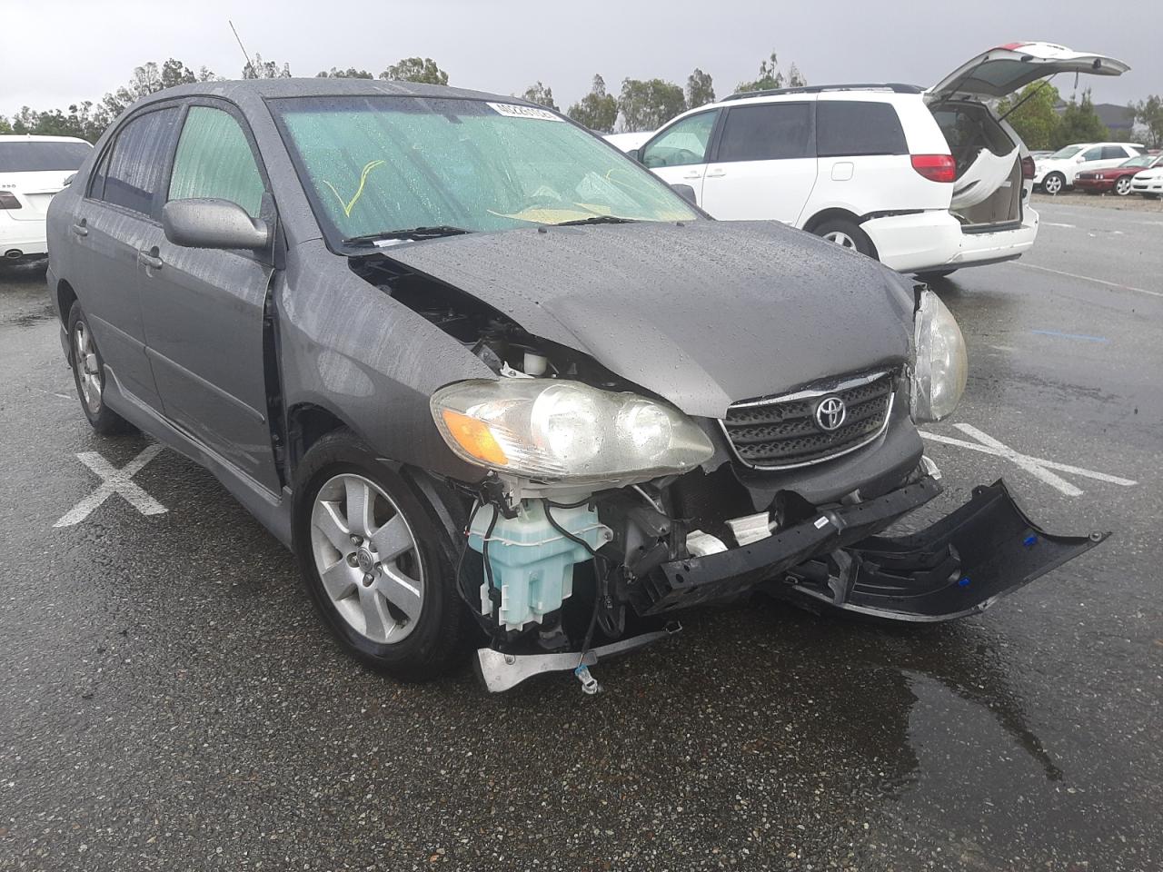 TOYOTA COROLLA CE 2008 with VIN 1NXBR32E78Z040469 - Photo from auction
