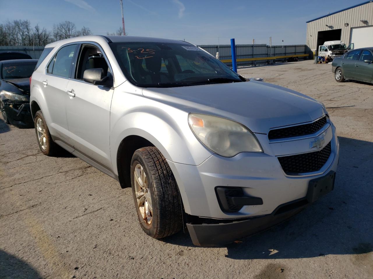 CHEVROLET EQUINOX LS 2010 with VIN 2CNALBEW2A6254592 - Photo from auction