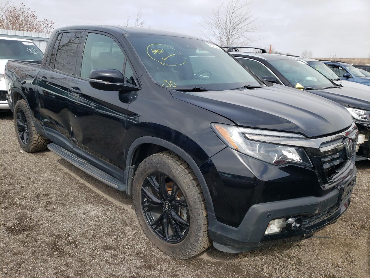 HONDA RIDGELINE 2018 with VIN 5FPYK3F84JB500989 - Photo from auction
